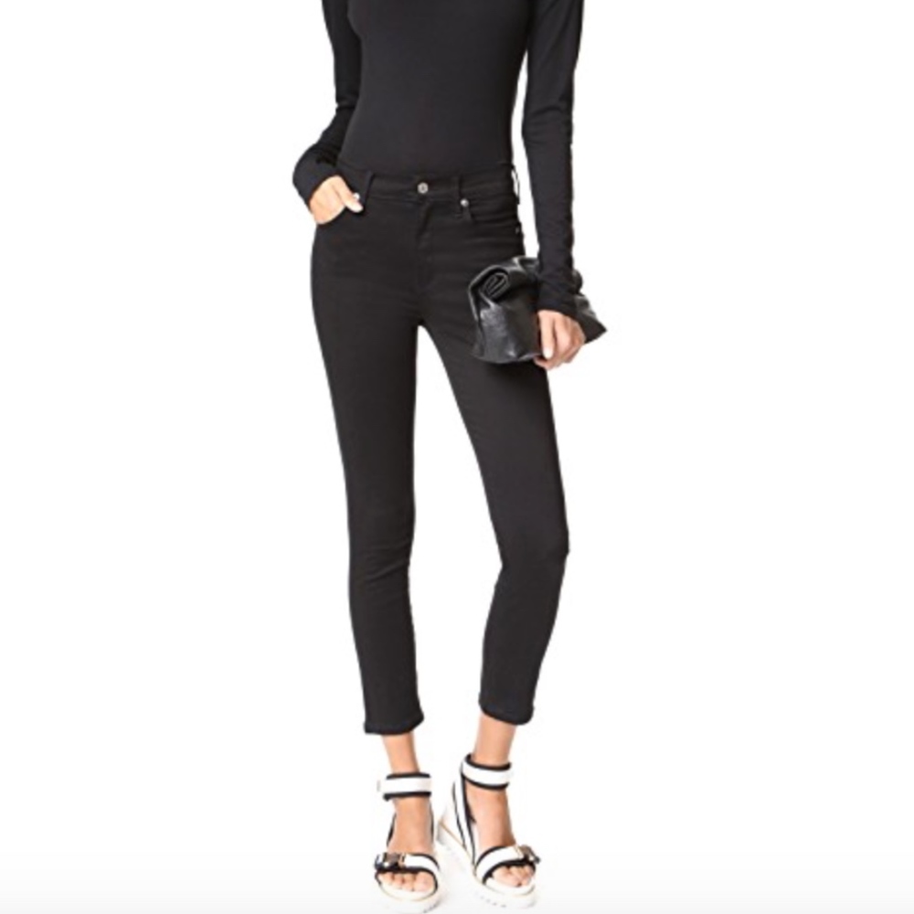 AGOLDE Sophie Hi Rise Skinny Crop Jeans